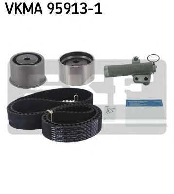 VKMA 95913-1 SKF Комплект (ремінь+ролики)1